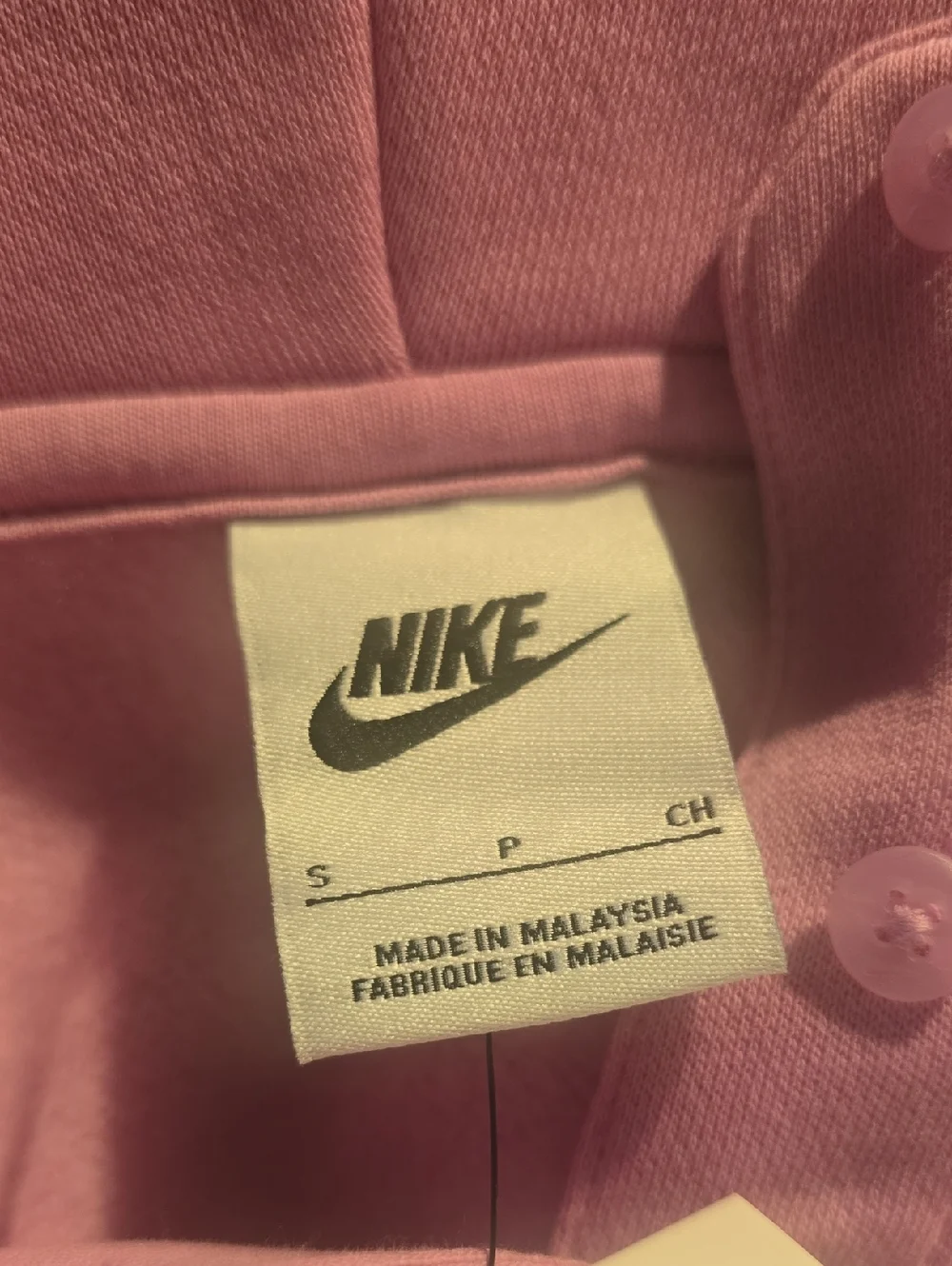 NEW!!! NIKE Phoenix Fleece Cropped Oversized Henley Hoodie Sweatshirt